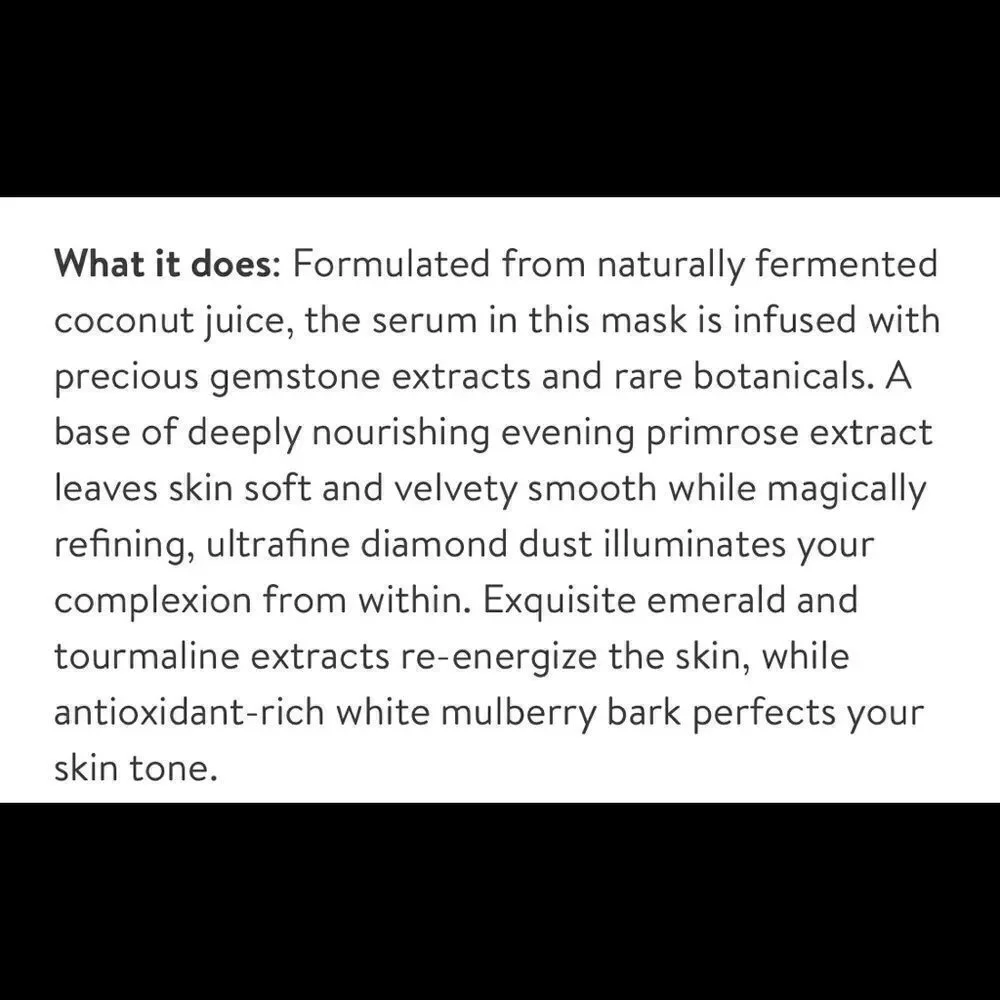 The Diamond Mask VIP Illuminating Luxury Ipsy